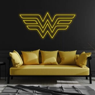 Wonderwoman Leuchtschild für Superhelden-Fans