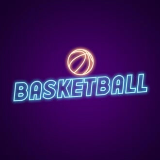 Basketball Neon Sign Perfect for sports bars and man caves