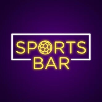 Cool Sports Bar Neon Sign Attract customers to your sports bar