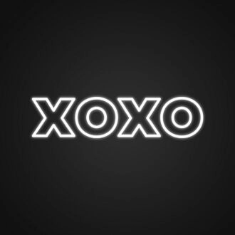 Xoxo Customizables Neon Sign Spread love and positivity