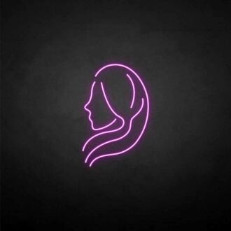 Virgo' neon sign