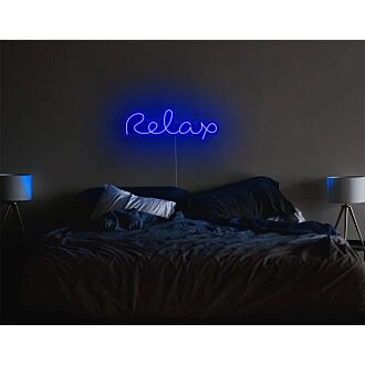 Brighten Up Your Space: Perfect for Home Ambiance, Offices, and Special Events with LED Relax LED Neon Light.