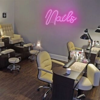 Brighten Your Salon, Home, and Parties with the Chic Nails LED Neon Light.