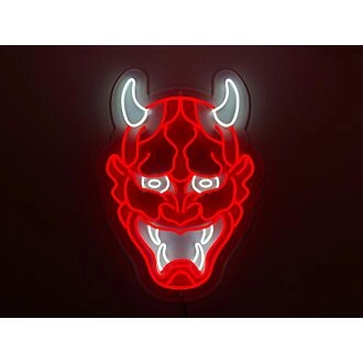 Japan Hannya Demon Neon Sign