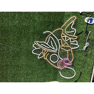 Brighten Your Space with a Unique Japanese Fish Pattern LED Neon Sign - Perfect for Home Decor, Restaurants, and Themed Events