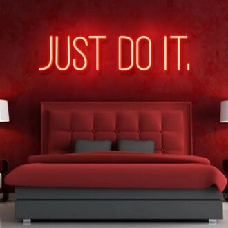 Just Do It Neon Sign