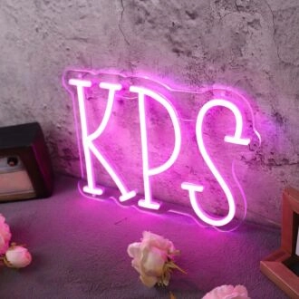 KPS Pink Neon Sign