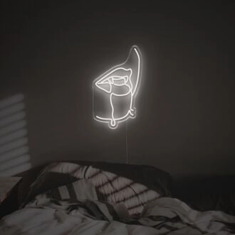 Lady Mouth LED Neon Sign