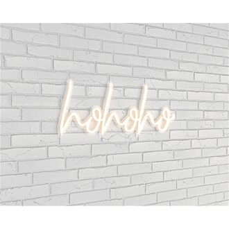 Brighten Up Your Christmas: LED Hohoho LED Neon Sign for Festive Home Decor, Office Celebrations, and Holiday Parties