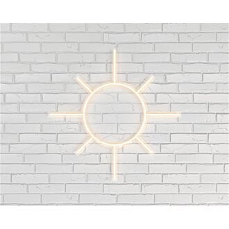 Brighten Up Your Space: Perfect for Home Decor, Office Ambiance, and Party Vibes with the LED Round Star Neon Sign