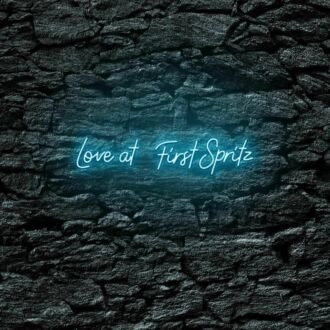 Love at First Spill LED Neon Sign