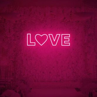 Love Neon Sign for romantic and loving decor