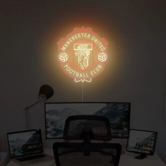 Manchester Neon Sign for City Pride and Cultural Decor