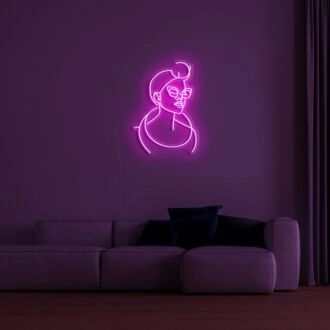 Marilyn V2 Neon Sign for Hollywood Glam Decor
