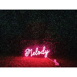 Brighten Up Your Bar, Office, and Home Decor with the Vibrant Melody Red LED Neon Sign