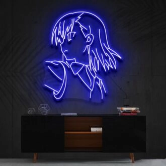 Mikoto Misaka A Certain Scientific Railgun Neon Sign for Anime Lovers