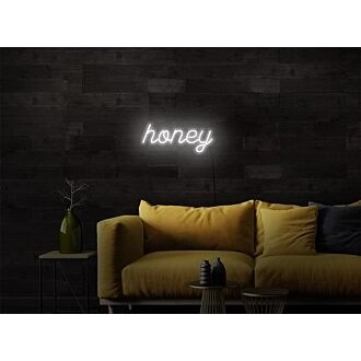 Brighten Your Space: Mini Honey LED Neon Sign for Home Decor, Office Ambiance, and Bar Aesthetics