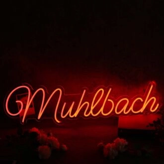 Muhlbach Red Neon Sign