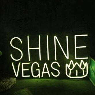 Multicolor Shine Vegas LED Neon Sign