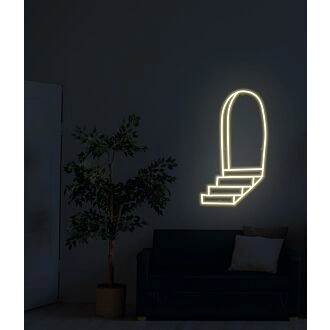 Mystery Door Neon Sign