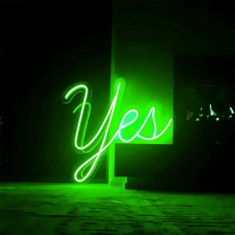 Yes You Can Do it: Illuminate Your Space with Neon Motivation