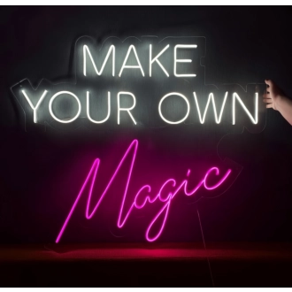 Make Your Own Magic Neon Sign: Illuminate Your Inspirational Space