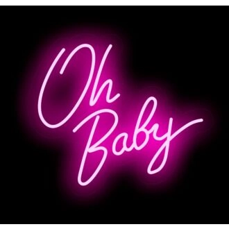 Oh Baby Neon Sign