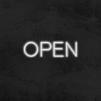 Open V2 Neon Sign for Businesses and Shops