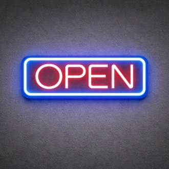 LED Neon Open Sign for Businesses and Shops