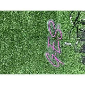 Brighten Any Occasion: Personalize Custom Ges LED Neon Sign for Home Decor, Office Highlight, Storefronts, Bars, Weddings, and Celebrations