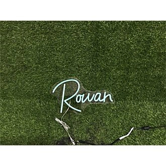 Brighten Up Your Space: Personalize Custom Rowan LED Neon Sign for Home Decor, Office Elegance, and Vibrant Party Atmospheres.