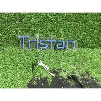 Brighten Up Your Space: Perfect for Weddings, Bars, and Home Decor with Personalize Custom Tristan LED Neon Sign.