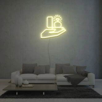 Proposal Diamond Ring Neon Sign Neon Light Signs Custom For Wedding Bar Party Decoration