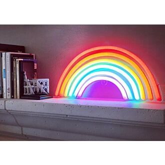 Rainbow Neon Sign