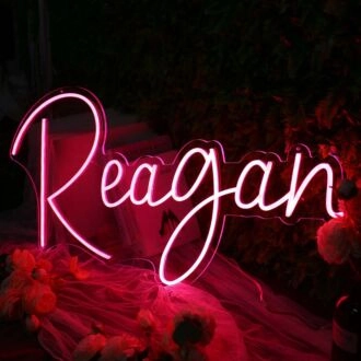 Reagan Red Neon Sign