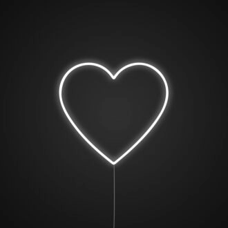 Red Heart Neon Sign