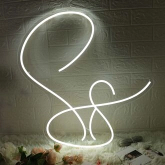 S8 White Neon Sign
