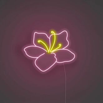 Sakura Blossom LED Neon Sign for Nature and Whimsical Decor