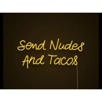 Send Nudes Neon Sign Wall Decoration