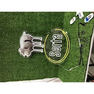 Brighten Up Weddings, Bars, and Home Decor with the Sheep Serta UV Printed LED Neon Sign.