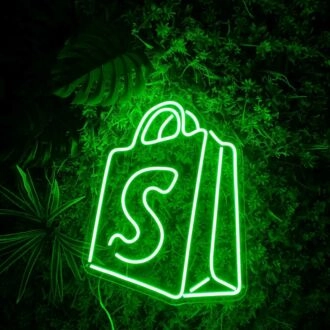 Shopify Logo LED Neon Sign