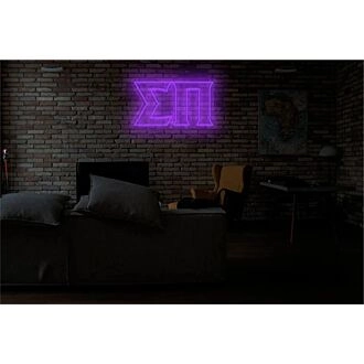 Brighten Up Your Bar, Office, or Fraternity House with the Sigma Phi LED Neon Sign.
