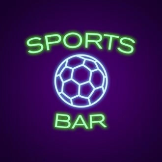 Sports Bar Neon Sign Ideal for sports-themed bars and man caves