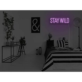 Stay Wild Neon Sign