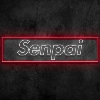 Supreme Senpai Neon Sign