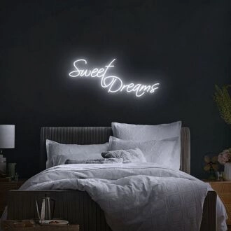 Sweet Dreams Neon Sign for Peaceful and Relaxing Bedrooms