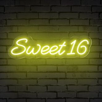 Celebrate in Style: Sweet Number Personalized Neon Birthday Sign Perfect for Milestone Celebrations, Home Decor, and Birthday Parties
