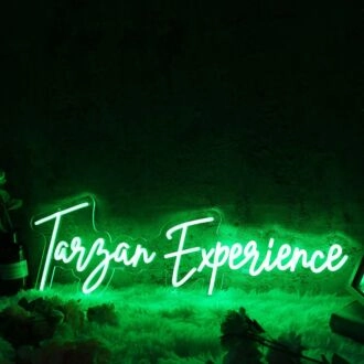 Targan Experience Green Neon Sign