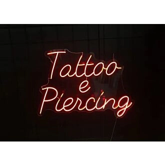 Tattoo And Piercing Neon Sign