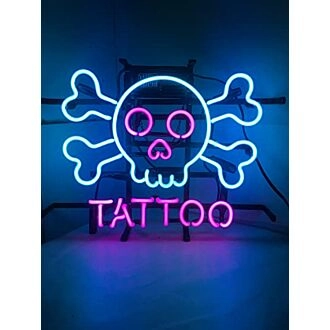 TATTOO Skull Neon Signs